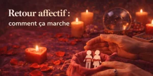 Ce qu'est un Retour Affectif Rapide un ensemble de rituels énergétiques (vaudou, magie blanche, travail par la pensée) visant à recréer un lien affectif rompu entre deux personnes.